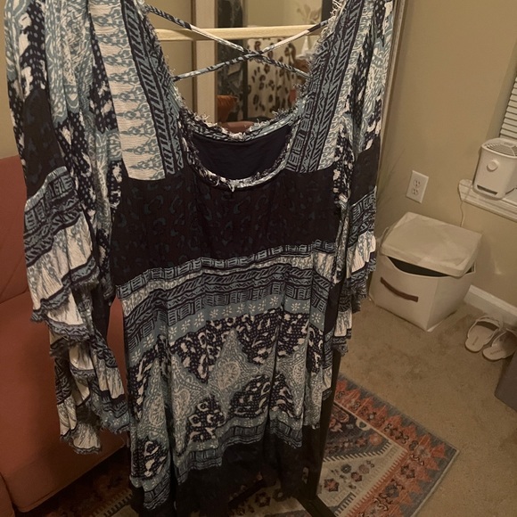 Free People Heart of Gold Mini Dress - Picture 4 of 5
